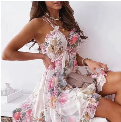 Bohemian Summer Sexy Slip Dress Frugal Finds Galore