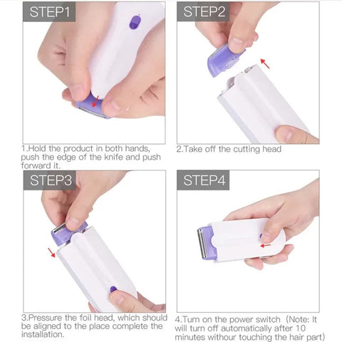 Painless Hair Removal Light Safety Sensor Frugal Finds Galore