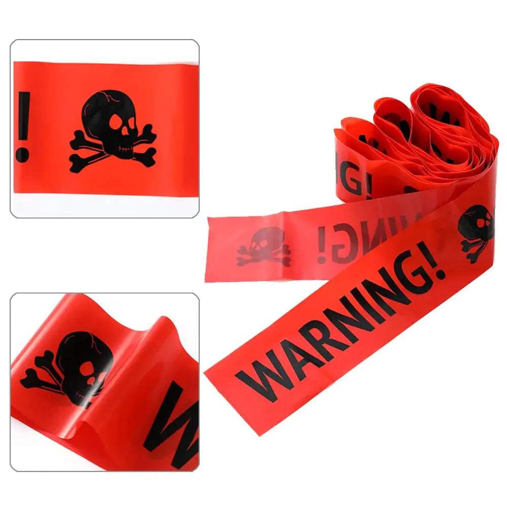 Halloween Warning Caution Tape