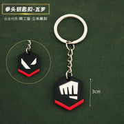 Valorant Merchandise Impression Metal Keychain Frugal Finds Galore
