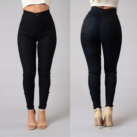 High Waist Solid Leggings Frugal Finds Galore