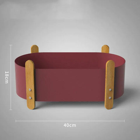 Nordic Iron Planter with Creative Minimalist Design Frugal Finds Galore
