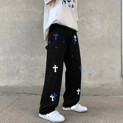 Streetwear Embroidery Baggy Jeans Frugal Finds Galore