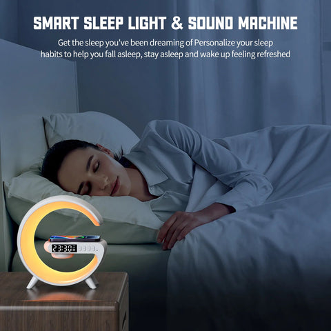 Multifunctional Wireless Charger Table Lamp Frugal Finds Galore