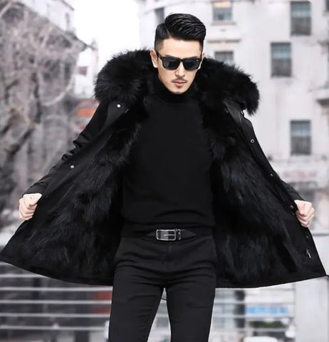 Fur Coat Faux Mink Velvet Medium Length Fur Coat Frugal Finds Galore