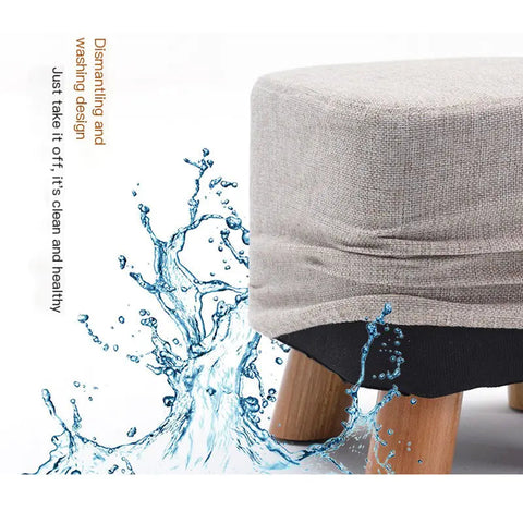 Stylish Wooden Stool for Kids - Creative Round Design Frugal Finds Galore