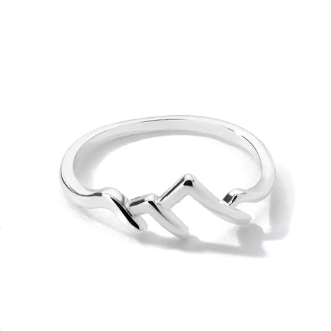 Simple Mountain Peak Creative Ring Frugal Finds Galore