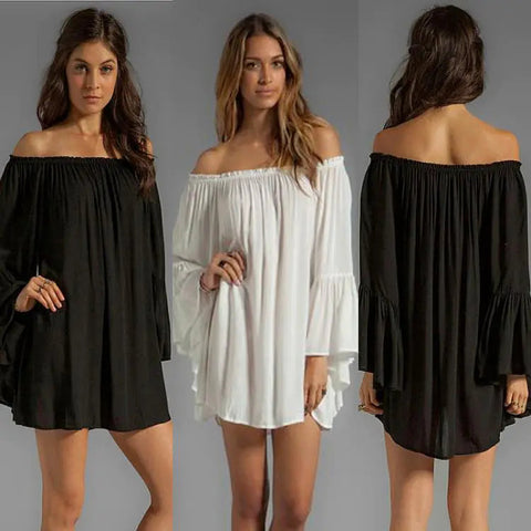 Chiffon Dress, Loose-Fitting Fashion Dress Frugal Finds Galore