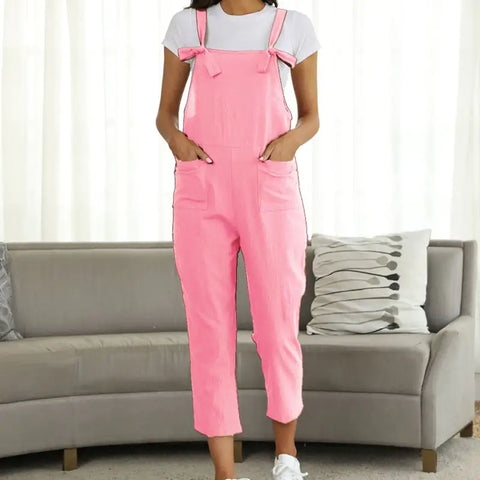 Casual Plus Size Suspender Jumpsuit - New Arrival Frugal Finds Galore