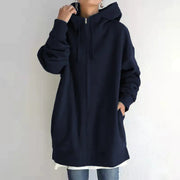 Women's Fuzzy Full-Zip Sport Pullover Hoodie Frugal Finds Galore