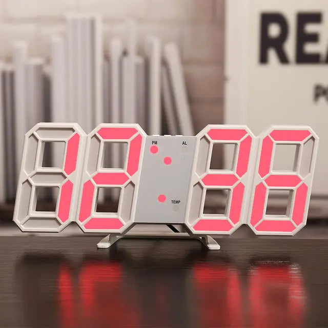 Digital Desk Clock With Temperature