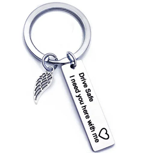 Stainless Steel Keychain Drive Safe