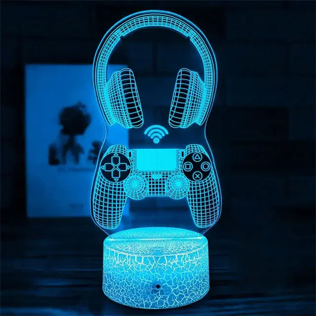 3D LED Gaming Lamp