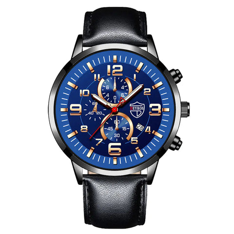Luminous Calendar Quartz Watch for Men Frugal Finds Galore