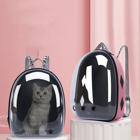 Transparent Space Capsule Pet Backpack Carrier Frugal Finds Galore