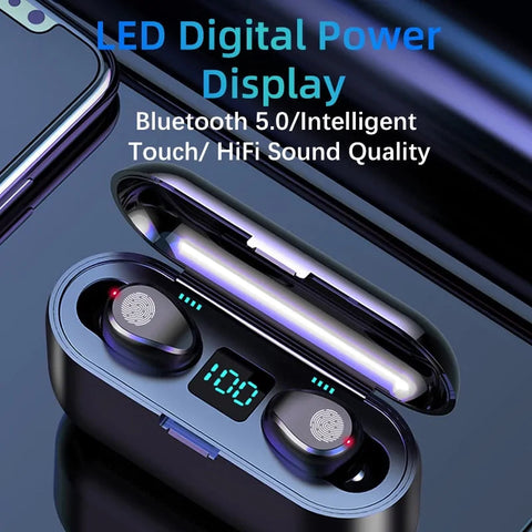 F9 Wireless Headphones Frugal Finds Galore