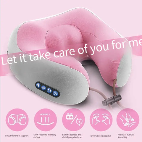 U-shaped Neck Massager for Shoulder and Cervical Relief Frugal Finds Galore