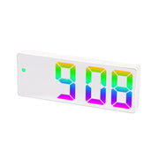 Colorful Big Screen LED Bedside Alarm Clock Frugal Finds Galore