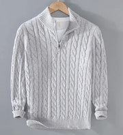 Zip Knit Sweater Frugal Finds Galore