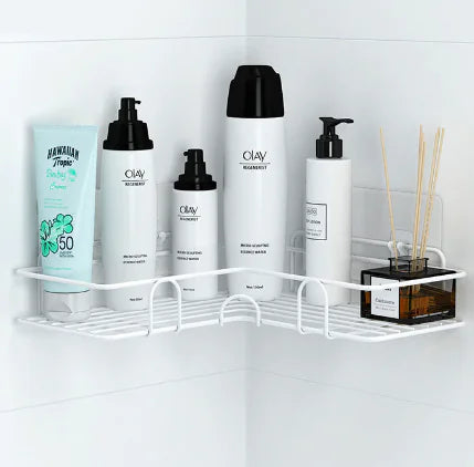 Triangle Bathroom Shelf and Shower Caddy Rack Holder Frugal Finds Galore