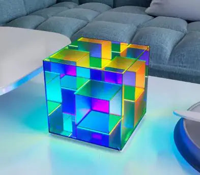 Night Light Acrylic Cube LED Color Cube Box