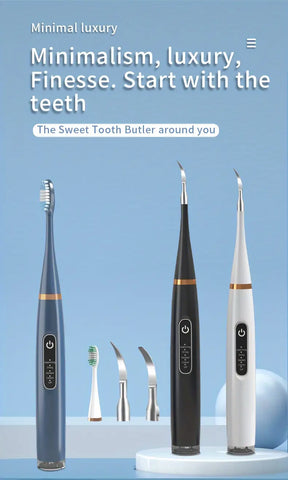 Ultrasonic Electric Tooth Cleaner for Tartar Removal Frugal Finds Galore