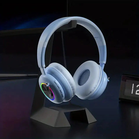 Kids Wireless Earphones with RGB Lighting & Microphone Frugal Finds Galore