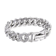 12mm Stainless Steel Cuban Link Bracelet Frugal Finds Galore