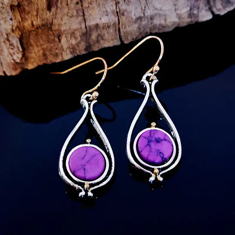 Fashion Crystal Drop Earrings for Women - Vintage Style Frugal Finds Galore