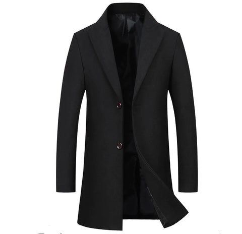 Men's Woolen Coat Frugal Finds Galore