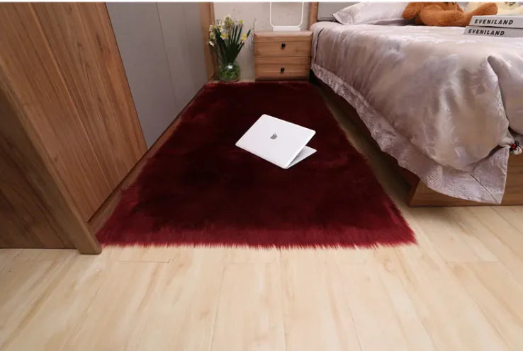 Wool Non-Slip Floor Rug