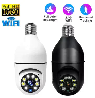 Bulb Surveillance Camera Full Color Night Vision