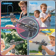 Electric LED Water Gun With Recoil and Lights Frugal Finds Galore