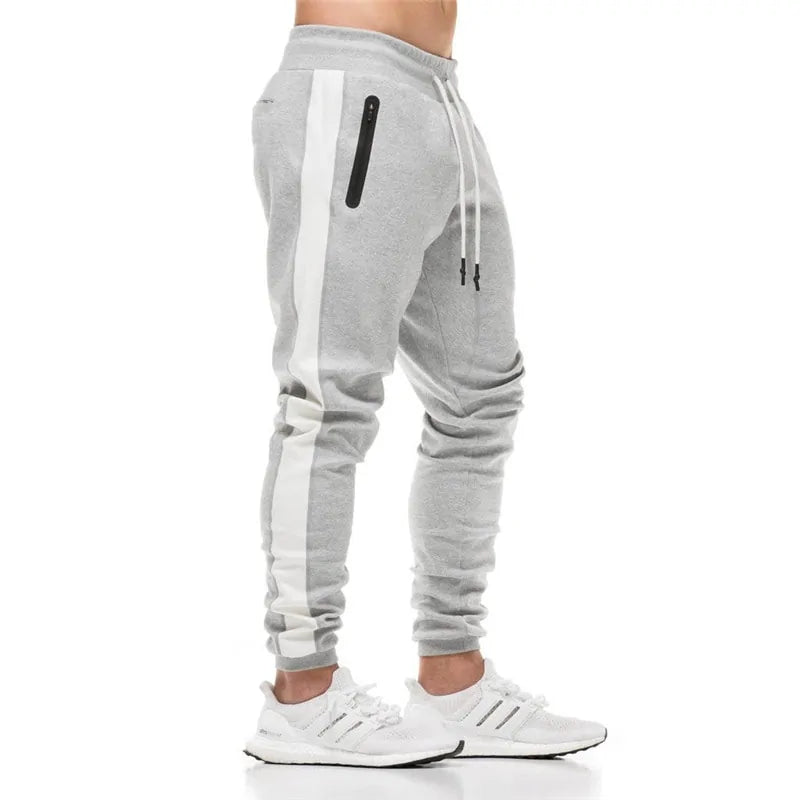 Pantalones deportivos de algodón para hombre