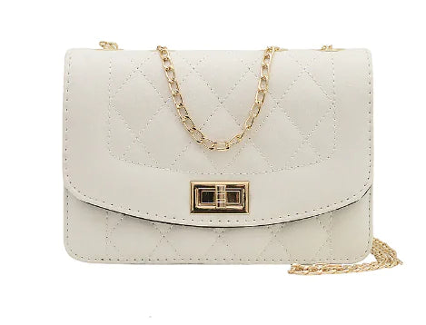 Chanel Style Diamond Chain Crossbody Bag Frugal Finds Galore