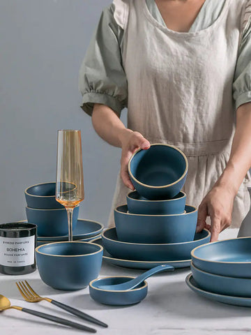 Nordic Style Ceramic Tableware Set Frugal Finds Galore