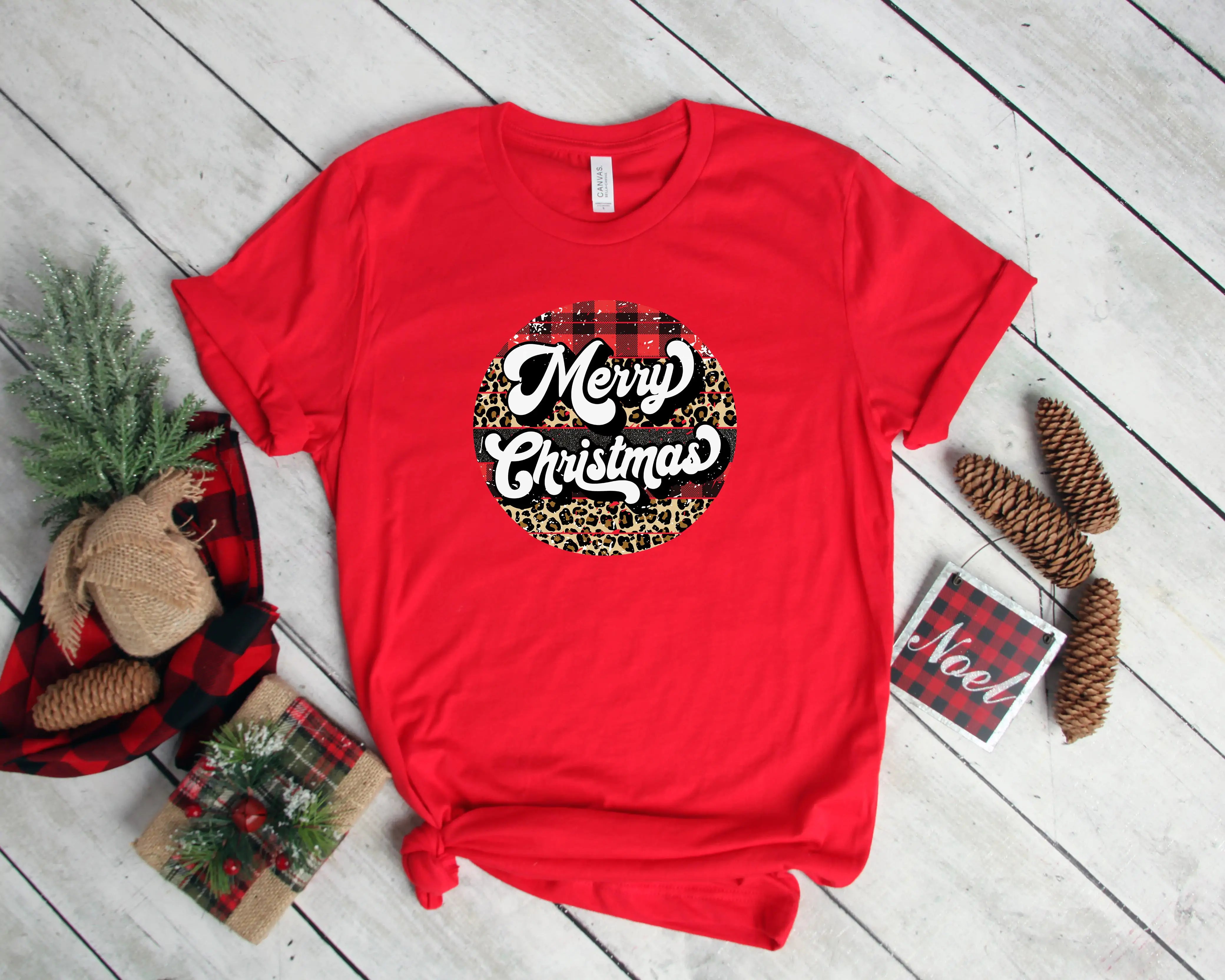 Retro Merry Christmas Shirt