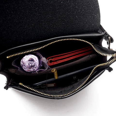 Men's Polo Leather Crossbody Bag - Casual Shoulder Bag Frugal Finds Galore