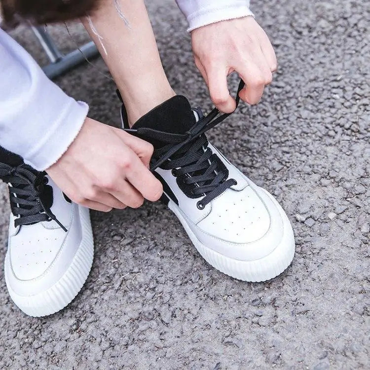 Black and White Sneakers