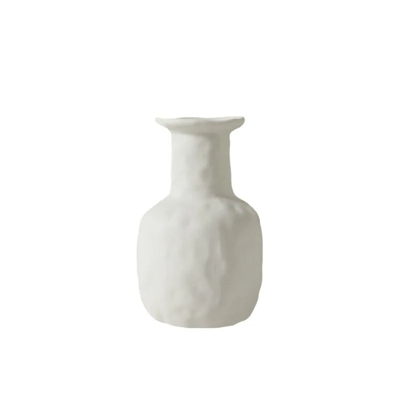 Nordic White Ceramic Vase