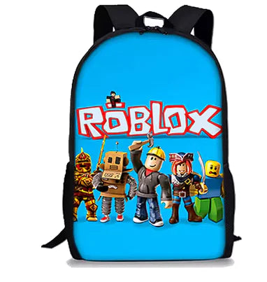 3D Cartoon Roblox Backpack for Kids