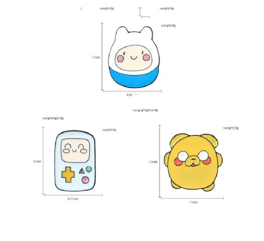 Cartoon Pin Sets