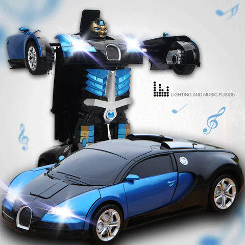 Gesture Sensing Toy Car, Remote Control Transforming Car Frugal Finds Galore
