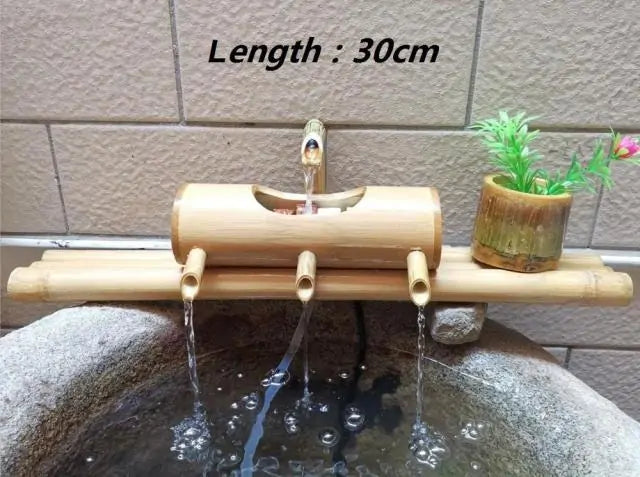 Bamboo Aquarium Water Recycling Tube