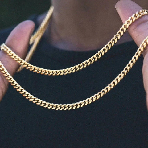 Unisex Cuban Chain Necklace Frugal Finds Galore