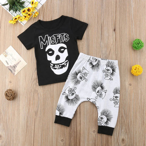 Baby Boy Clothes Black Skull Frugal Finds Galore
