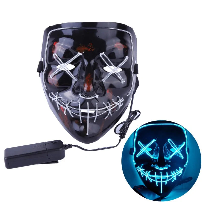 LED Halloween Party Masque