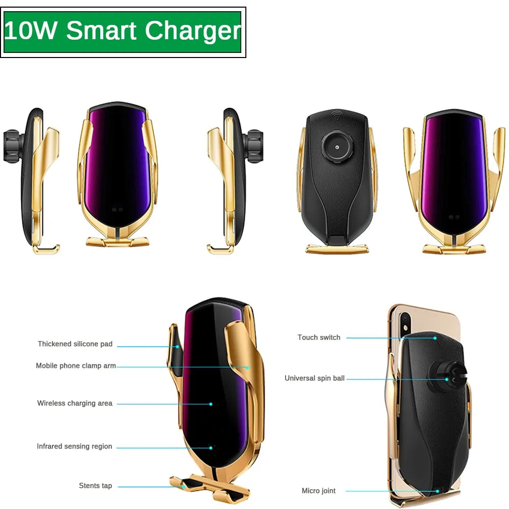 Silicone Pad Wireless Fast Car Charger