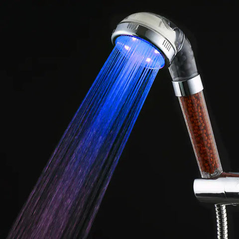 LED Color Changing Shower Head Frugal Finds Galore