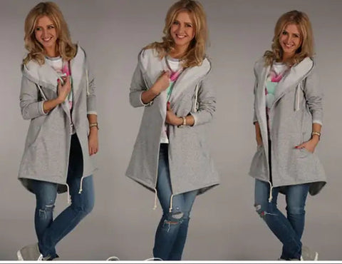 Hooded Long Sleeve Women's Sweatshirt Frugal Finds Galore